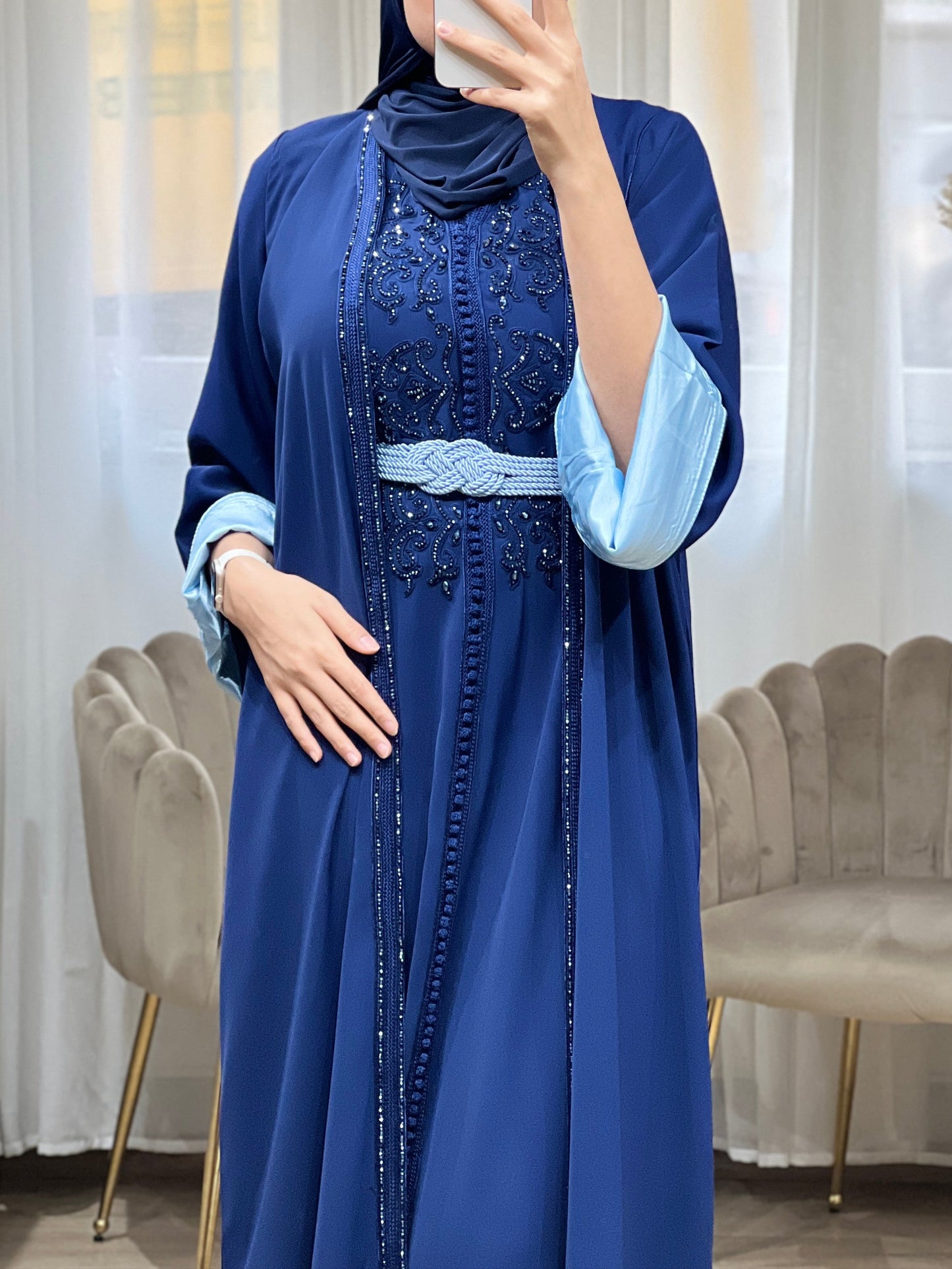 KIMONO AMIRA/ MARIENBLAU& HELLBLAU