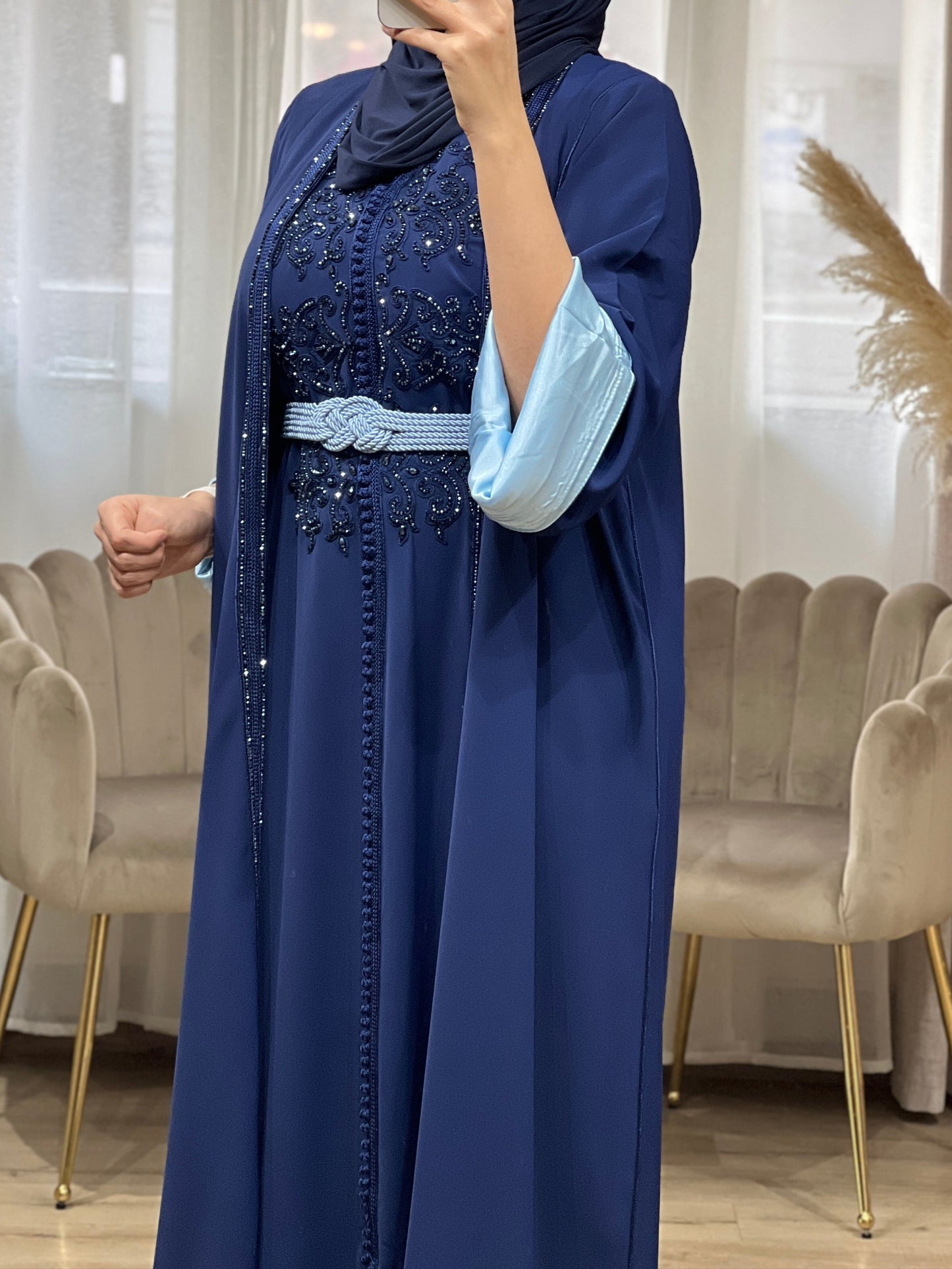 KIMONO AMIRA/ MARIENBLAU& HELLBLAU